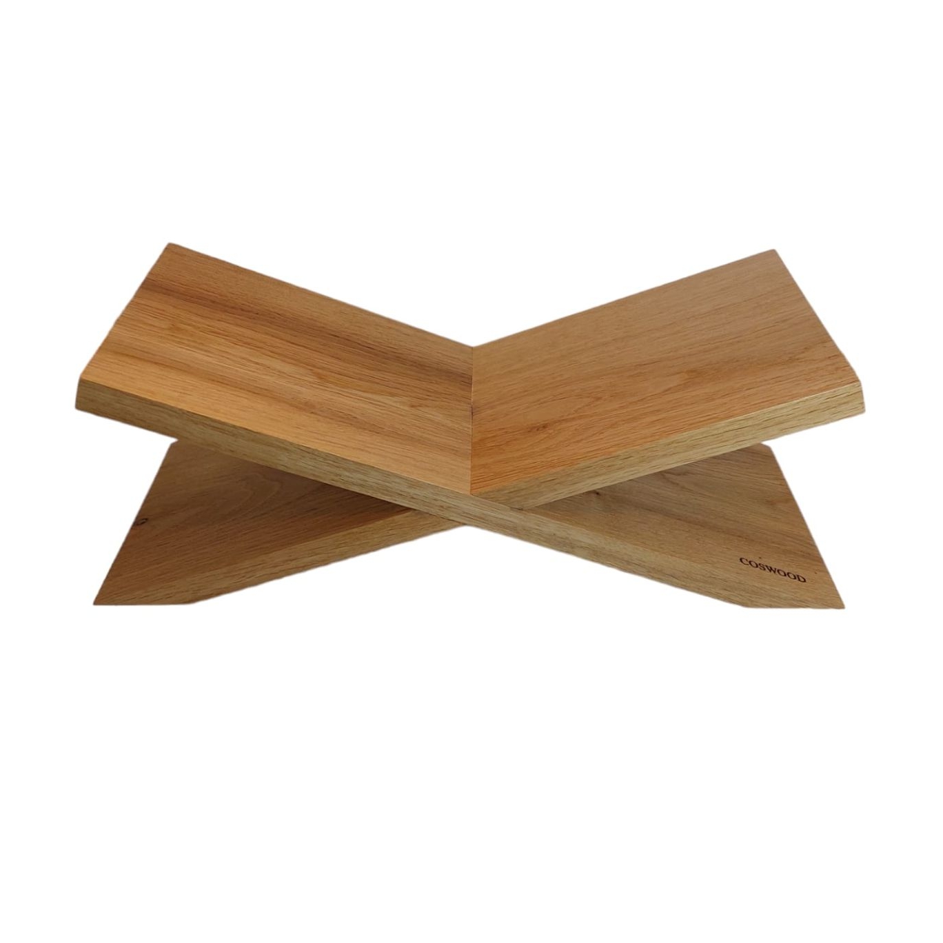 Boekenstandaard hout eiken