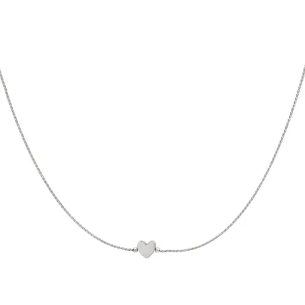 Ketting hartje zilver
