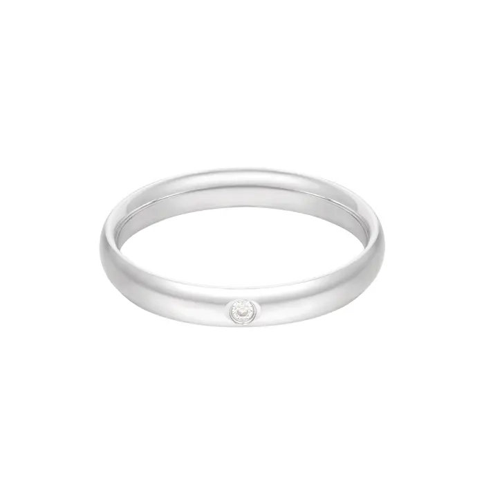 Ring met steen - zilver